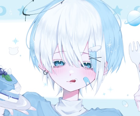 アイコン・サムネ・1枚絵、素敵なイラスト作成します あなたのキャラクターをより魅力的に仕上げます イメージ1