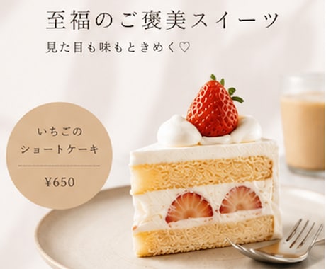 おしゃれなInstagram投稿を制作します カフェ・スイーツ・ライフスタイル系の投稿デザインを制作します イメージ2