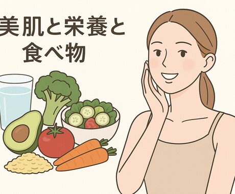 美肌は食べた物で作られます 食事×腸×美肌菌。内側から輝くあなたへ イメージ2