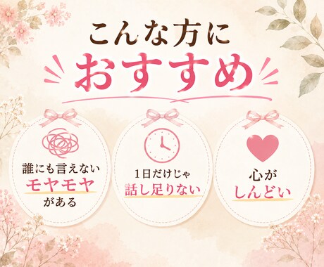 ３日間のチャット部屋であなたの心に寄り添います ご自身のペースで気楽に◇長文や感情のなぐり書きも受け止めます イメージ2