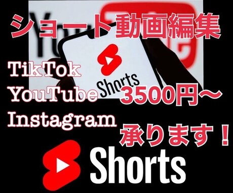 縦型動画制作します tiktokやYoutubeショートなど動画作ります イメージ1