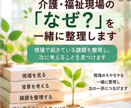 介護・福祉現場の「なぜ？」を一緒に整理します イメージ1