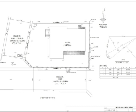 現況平面図・敷地求積図【熊本県限定】を作成します 建物配置図の作成にご利用されてみてはいかがでしょうか！ イメージ1