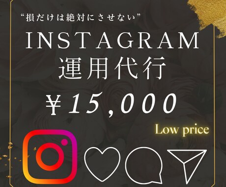 Instagramの運用代行を破格でお請けします 損をさせないInstagram運用代行者！ イメージ1