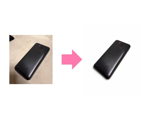 メルカリなどで売れやすい商品画像に加工します メルカリ・Yahoo!フリマで目を引く商品画像を作成します！ イメージ2