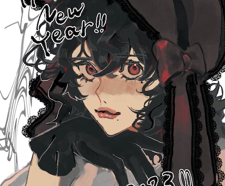 女の子のイラスト描きます イメージ1