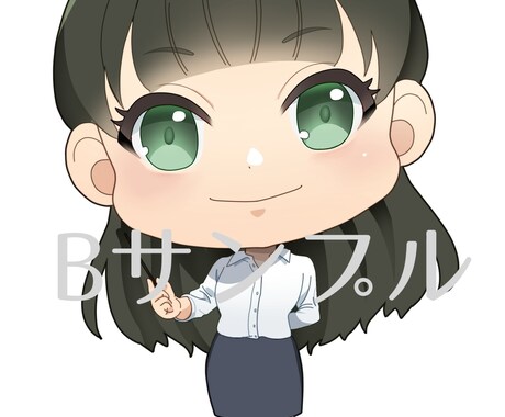 ちびキャラを制作します 厚塗り系orアニメ調デフォルメキャラをお作りします！ イメージ2
