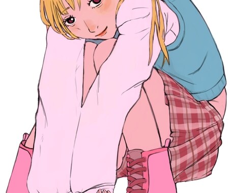 モニター価格☆レトロで大人お洒落なイラスト描きます SNSアイコンなど 統一感のあるおしゃれなイラスト！ イメージ2