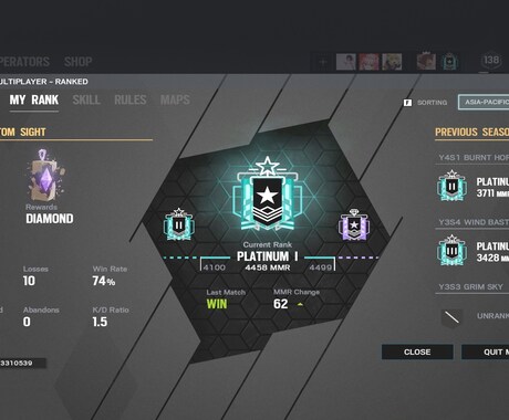 R6S優しく丁寧に教えます はじめたての方や伸び悩んでいる方へ最高位経験者が教えます！ イメージ1