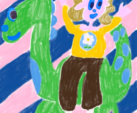 可愛くてカラフルな絵を提供します イメージ1