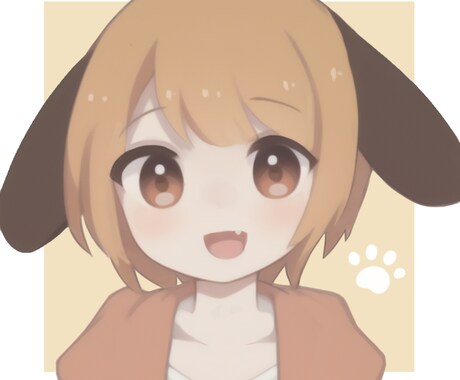 ふんわり可愛いアイコン描きます Twitter、他SNSなど何でも使えます(商用利用可) イメージ2