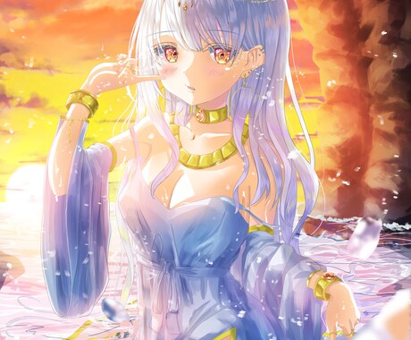 美しく可愛い絵あなたの脳から引き出します ブログYouTube発信者に大人気！他に差をつけるイラスト！ イメージ1