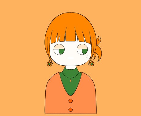 あなただけの特別なイラスト作成します 静かな世界観で仕上げるデフォルメ似顔絵 イメージ1