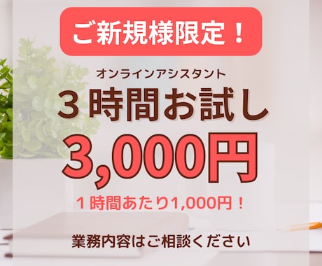 ３時間3000円【ご新規様限定】で事務代行します 1000円／ｈでお試し！雑務に追われる猫の手も借りたい人へ イメージ1