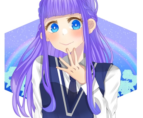 SNSアイコンや夢絵を描きます