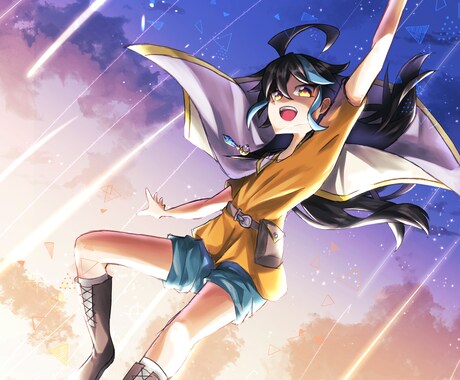 商用利用可！ご希望のイラストお描きします 版権、創作、設定画、一枚絵、アイコン、立ち絵など イメージ2