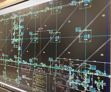 CADで施工図面を訂正します 手書きチェック内容をCAD図面に反映します。 イメージ2