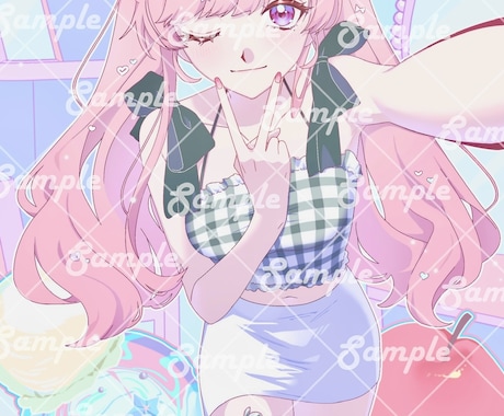 かわいい女の子・男の子を描きます 安く速くそれなりのクオリティをお求めの方向けです！ イメージ1