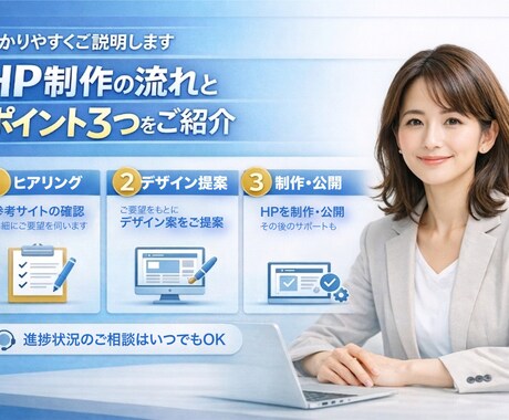 参考サイトの雰囲気でHP制作します 20年の実務経験でズレの少ない制作を行います イメージ2