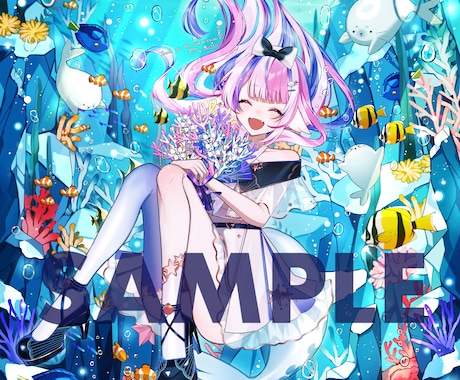 初心者の方でも安心な高クオリティなイラスト描きます 企業実績有り！鮮やかで見栄えの良いイラストが得意です！ イメージ2