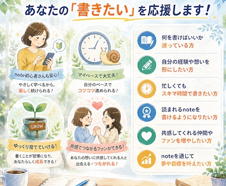 noteで何が売れるか分からない時間を終わらせます 現状の悩みを送るだけ！超高密度のノウハウを即納品 イメージ2