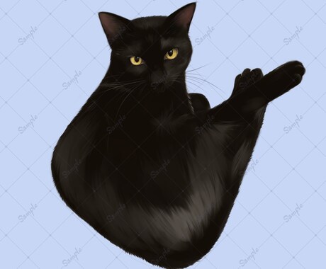 写真から可愛いリアルなペット似顔絵を描きます 可愛いペットのSNSアイコンやオリジナルグッズ制作に！ イメージ2