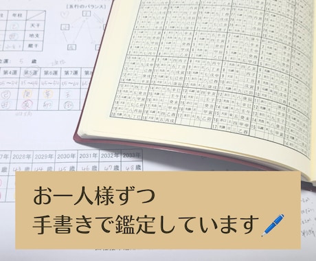 四柱推命で貴方の適職・キャリアプランを鑑定します 日本人の肌に馴染む東洋占いをお試しください イメージ2