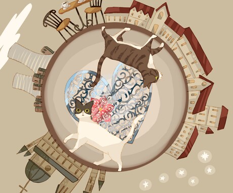 イラスト作成いたします 誕生日、結婚式、大切な人の記念日の贈り物に！ イメージ1
