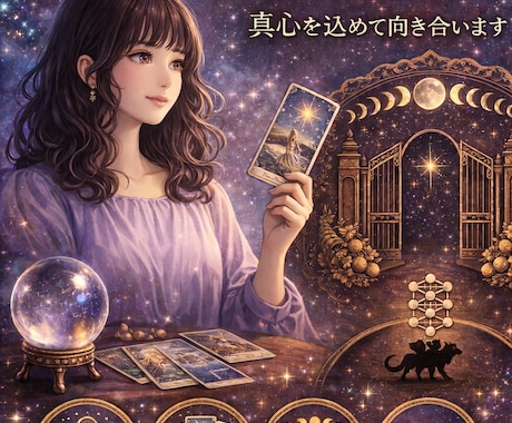 頑張ってる貴方の思考のコリを癒します 運がない、何かを変えたいと考える時、お話しだけでも心が楽に♡ イメージ1