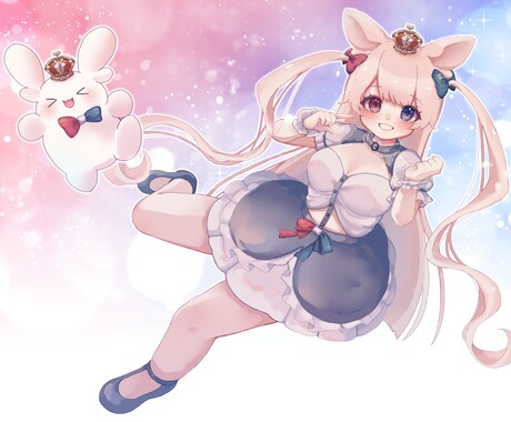 コンセプトカフェデザイン/イラスト描きます きらきらかわいいものから高級感のあるものまでお任せください！ イメージ1