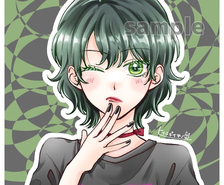 TwitterなどSNS用アイコンイラスト描きます 初回注文の方は初回価格2000円⭐︎ イメージ2