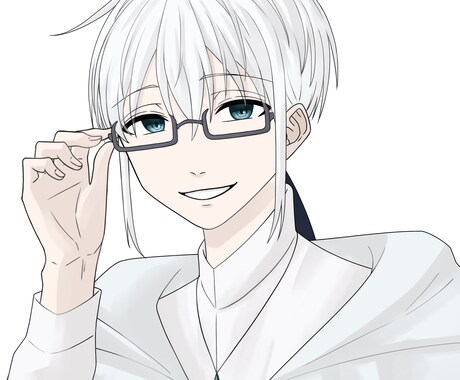 バストアップのアイコンイラストをお描き致します 性別どちらでもお描き致します！ イメージ2