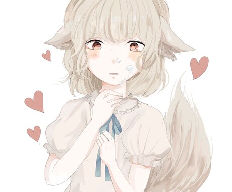 萌え系の女の子の絵を描きます イメージ1