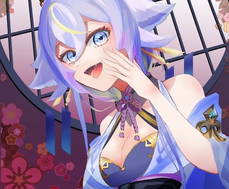 短納期◎SNSアイコンなどに可愛いイラスト描きます 可愛いタッチのイラストを安く早くお届けします！商用OK◎ イメージ2