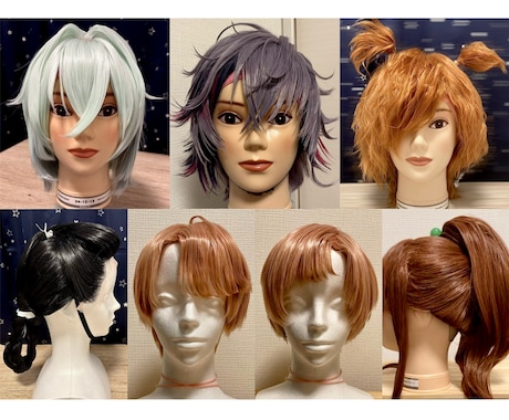 最短5日後ご納品！ウィッグ作成いたします イメージ1