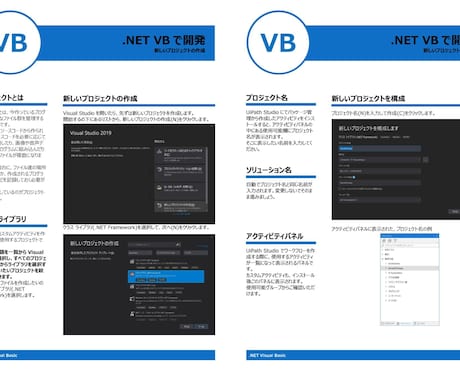 UiPath(RPA)アクティビティ作り方教えます 自作！全カラーページ！プログラミング初心者必見！VB開発！ イメージ2