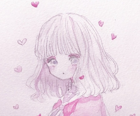 可愛い系統アイコンイラストお描きします SNSトップ画像などに︎︎☺︎ イメージ1