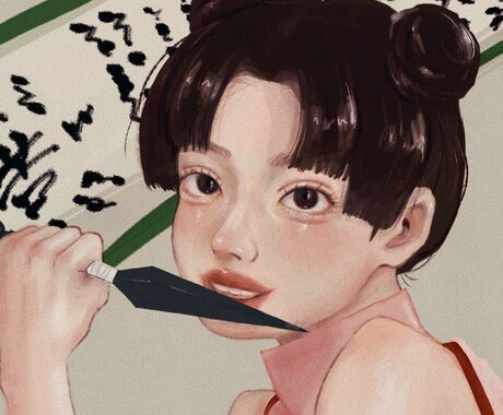 イラストを作成します ♡少しリアルで可愛いイラスト♡ イメージ2