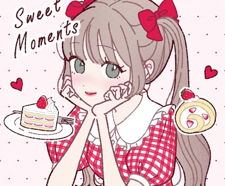 おしゃれ可愛いアイコン・イラスト描きます Ｘ・Instagram・YouTube・ブログなどに❁ イメージ1