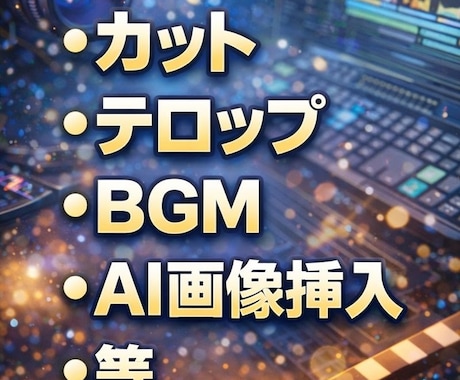 ショート動画を中心に動画編集全般丁寧にを承ります YouTube／SNS動画等編集｜初心者様・初依頼大歓迎 イメージ2