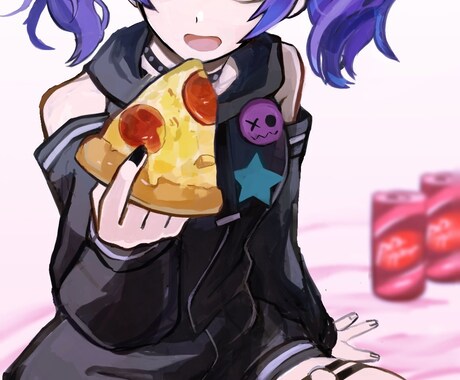 歌ってみた、ボカロ等MV制作します イラスト制作も請け負うことが可能です。 イメージ1