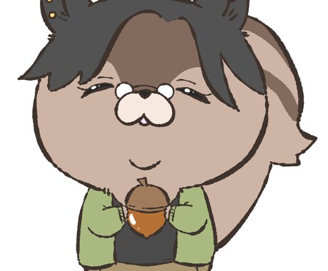 もちもちの動物イラストを描きます もちもち動物のイラストを描きます。 イメージ2
