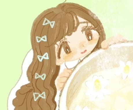 暖かみのある可愛いアイコンを描きます 可愛らしい雰囲気の人間や動物を描きます！ イメージ1