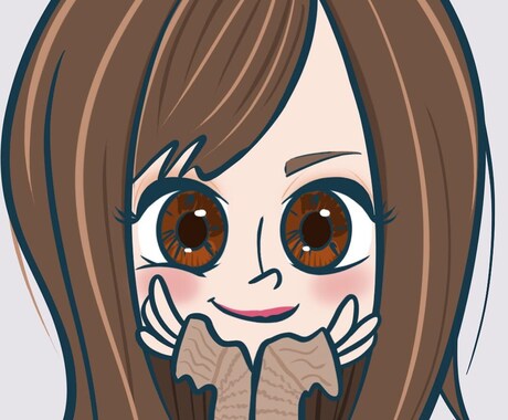 カートゥーンチックなアイコンを描きます あなたのアイコンをキュートで個性的に仕上げます!!!! イメージ2
