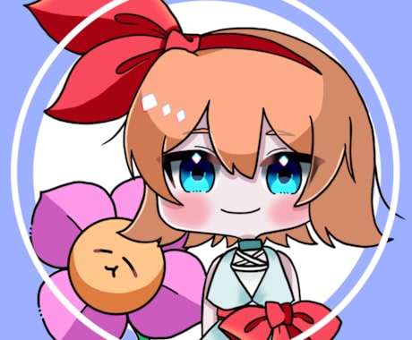 ちびキャラのアイコンを描きます 好きなアイコンをちびキャラで描きます イメージ2