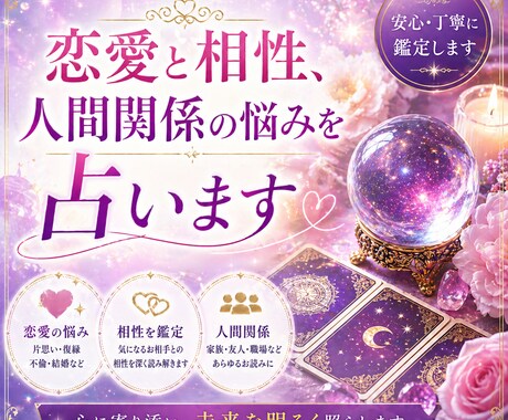 24h以内に回答！未来視霊感グランタブロー恋愛ます 的中率が高いグランタブロー恋愛/人間関係/仕事みます イメージ1