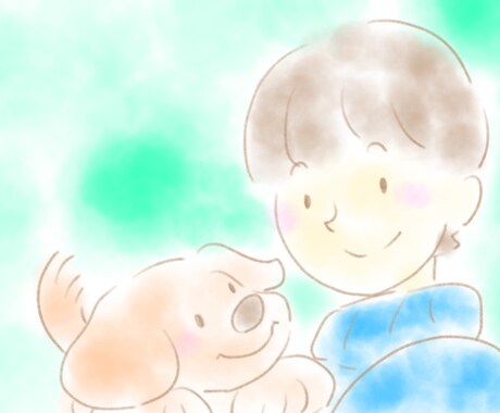 彩りある優しいイラストを描きます 商用OK！イラスト/似顔絵/ウェルカムボード等 イメージ2