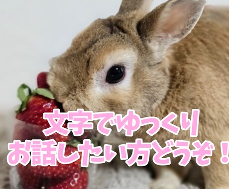 性別ふわふわが必死にお話をききます 人と会話するのは苦手！でも文字でなら…って方！お話しましょう イメージ1