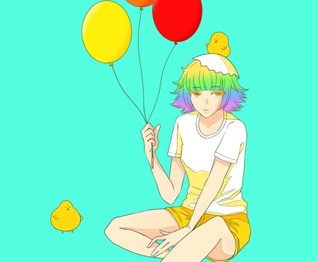 鮮やかなアイコン描きますます アイコン作るならココ！オリジナリティ溢れるイラストを是非！ イメージ2