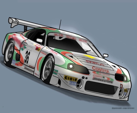 お車のイラストをお描きいたします お手頃な値段で用途に合ったイラストをお描きします。 イメージ2